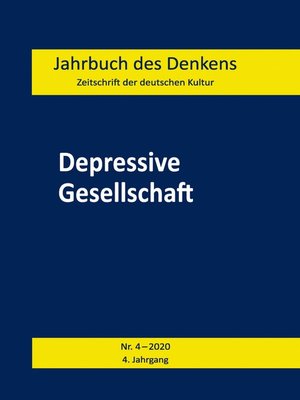 cover image of Depressive Gesellschaft
